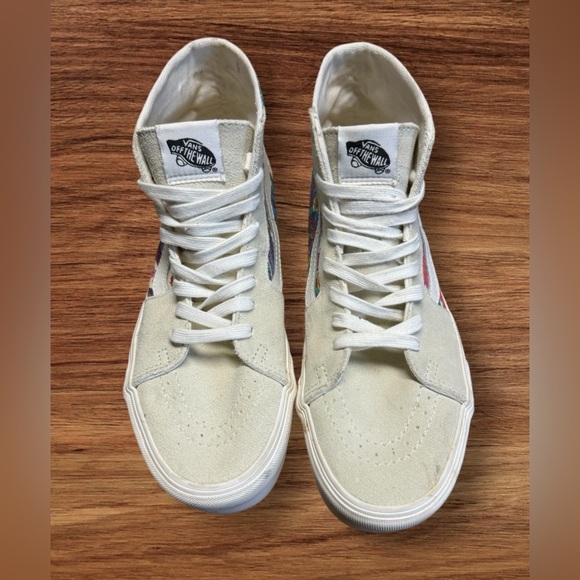 Vans SK8-Hi Tapered Stackform paisley sneakers in multi Women’s 9 men’s 7.5 - Picture 8 of 13